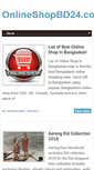 Mobile Screenshot of onlineshopbd24.com
